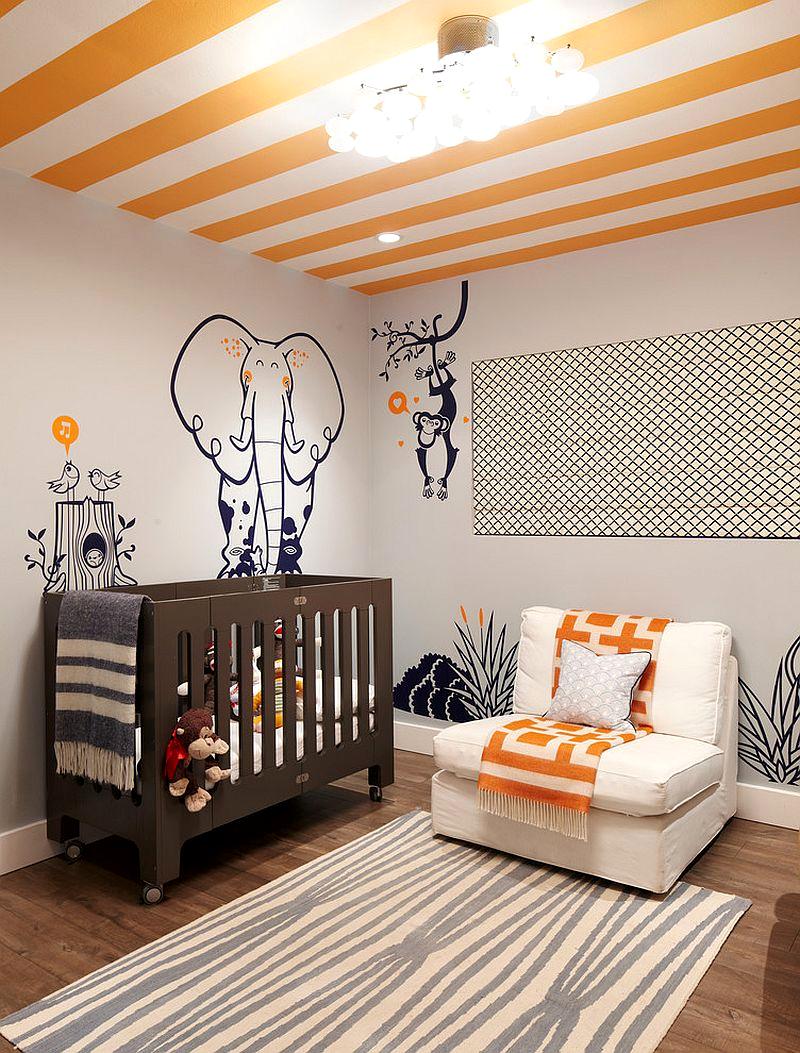 20 Chic Nursery Ideas for Those Who Adore Striped Walls